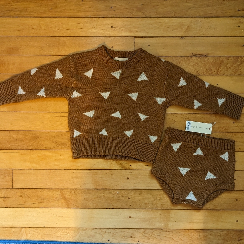 Rylee & Cru Triangle sweater set